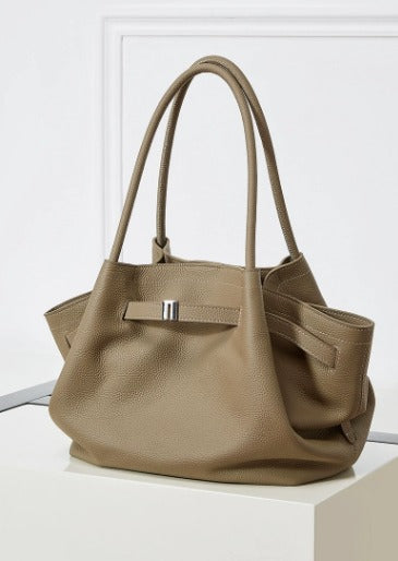 GOKA & MESCHÉ Trending Tote Bag – Premium Leather Women’s Tote with Korean-Inspired Minimalist Design