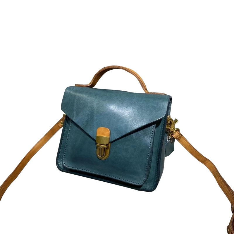 GOKA & MESCHÉ Women’s Handbag – Premium Top-Grain Leather Tote with Korean-Inspired Design