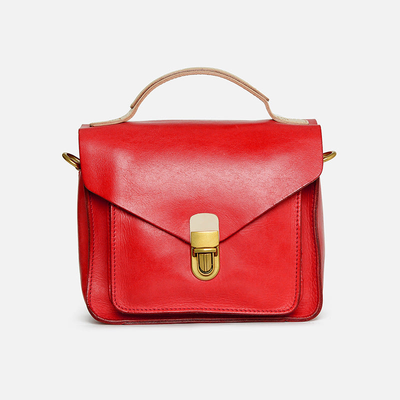 GOKA & MESCHÉ Women’s Handbag – Premium Top-Grain Leather Tote with Korean-Inspired Design