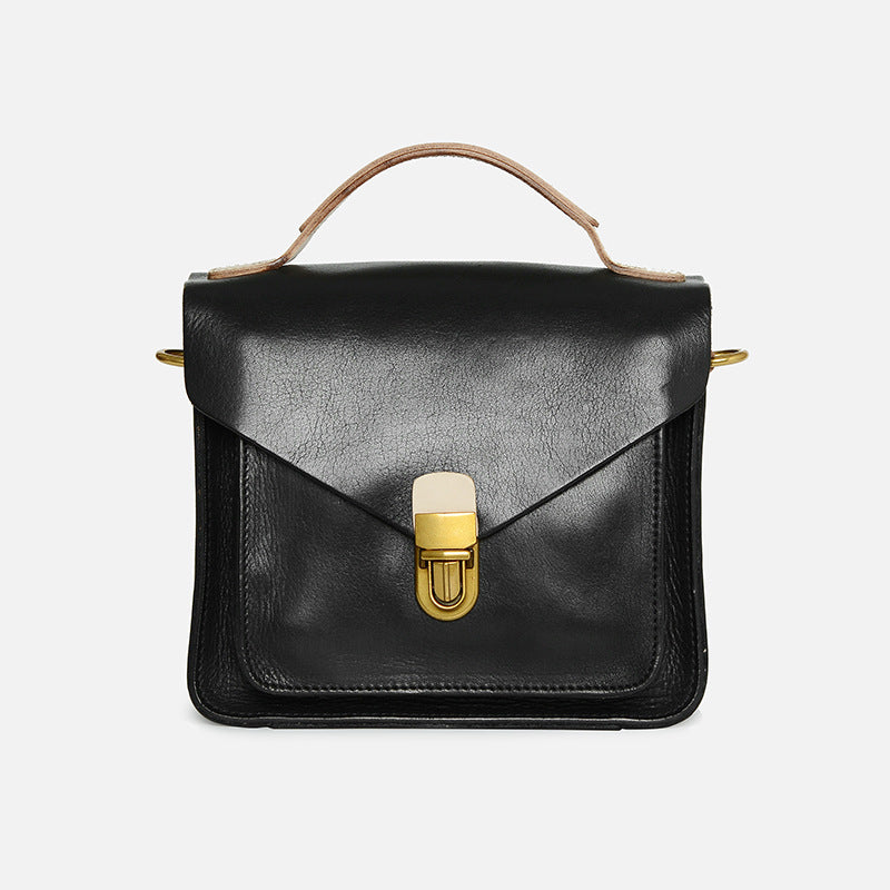 GOKA & MESCHÉ Women’s Handbag – Premium Top-Grain Leather Tote with Korean-Inspired Design