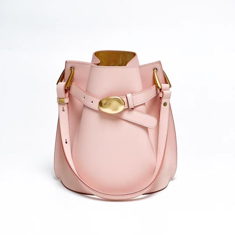 GOKA & MESCHÉ Korean Style Handbag – Premium Top-Grain Leather Women’s Tote