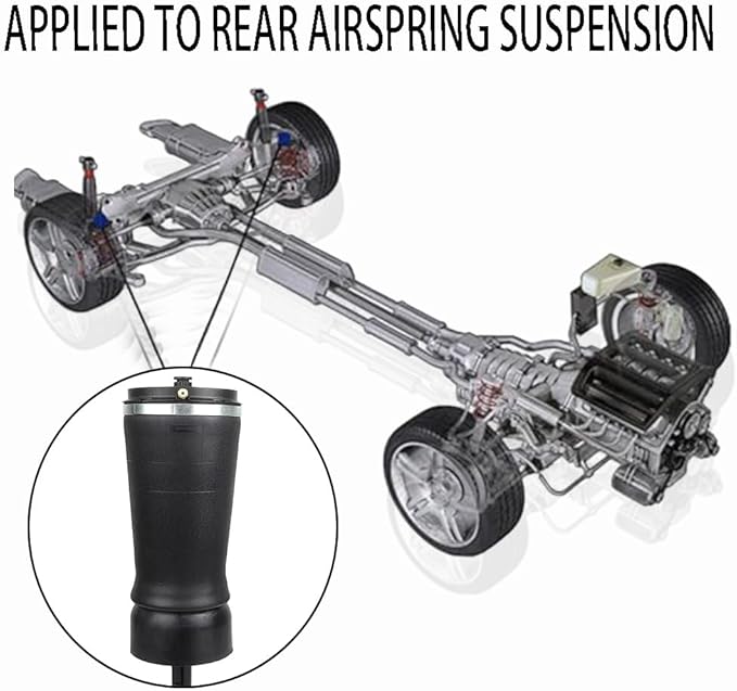 LR034262 Rear Air Suspension Spring Bag – For Land Rover Range Rover L405 2013–2019 (Left or Right)