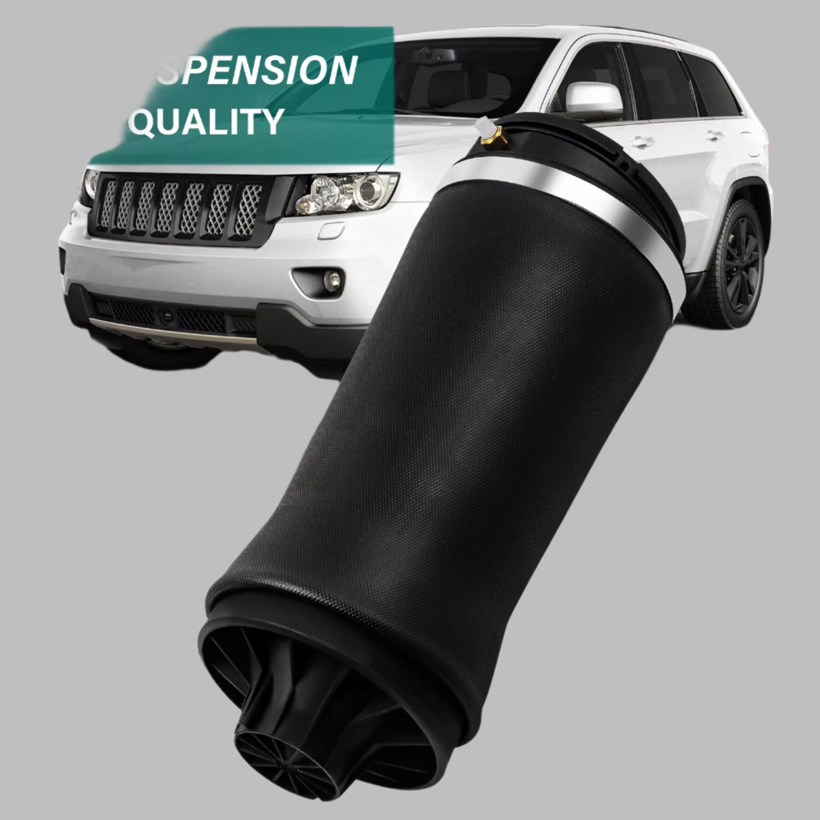 GOKA & MESCH’E Rear Air Suspension Spring – Jeep Grand Cherokee Overland / SRT8 2011–2016 (OE 68029911AB / 68029912AE / 68258355AA)