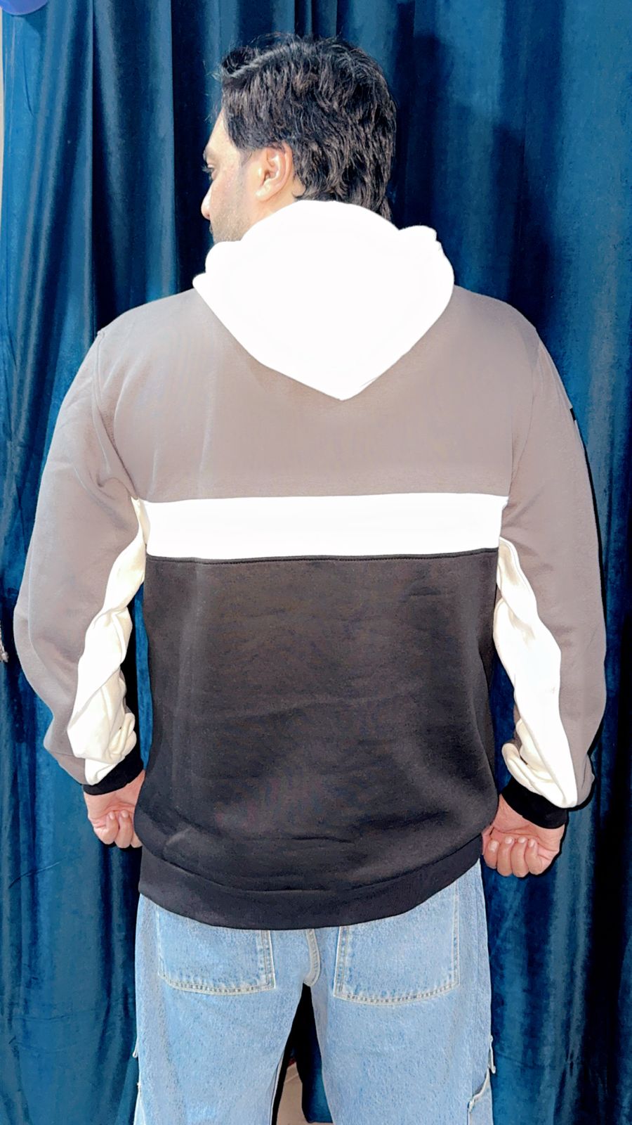 GOKA & MESCHÉ Men’s Premium Oversized Hoodie – Cotton Fleece Pullover Sweatshirt (Streetwear Style)