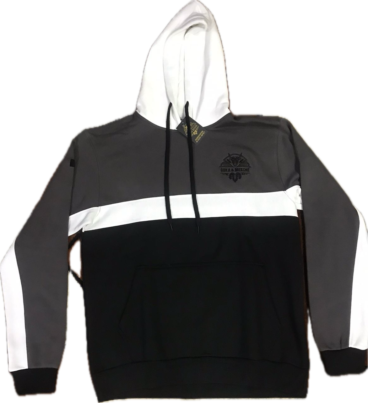 GOKA & MESCHÉ Men’s Premium Oversized Hoodie – Cotton Fleece Pullover Sweatshirt (Streetwear Style)